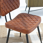THE SOVEREIGN LEATHER CHAIR - Art and craft furniture