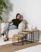 THE VERSATILE NESTING TABLE - Art and craft furniture