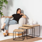 THE VERSATILE NESTING TABLE - Art and craft furniture