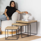 THE VERSATILE NESTING TABLE - Art and craft furniture