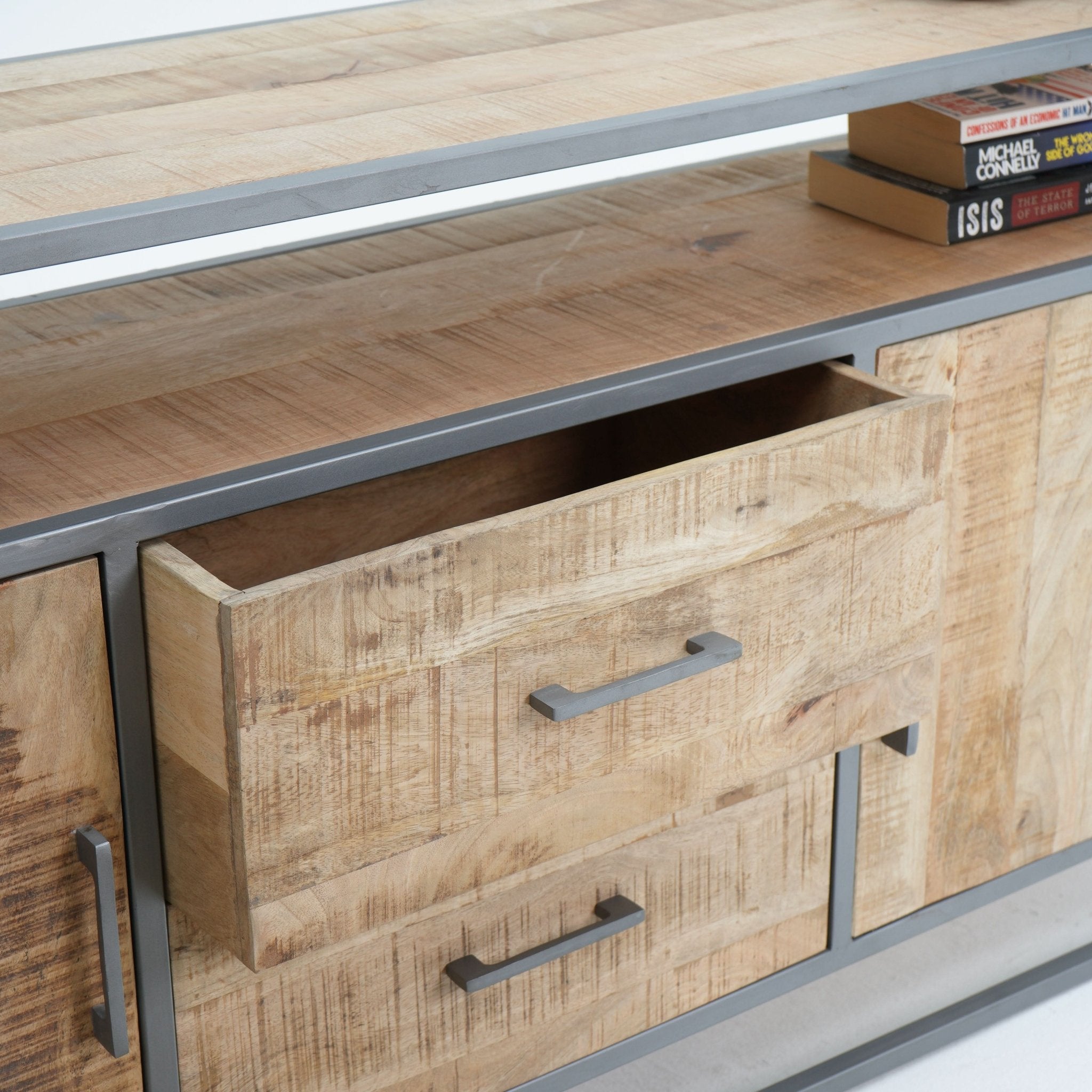 THE WINTON TWO DOOR TWO DRAWER SIDEBOARD - Art and craft furniture