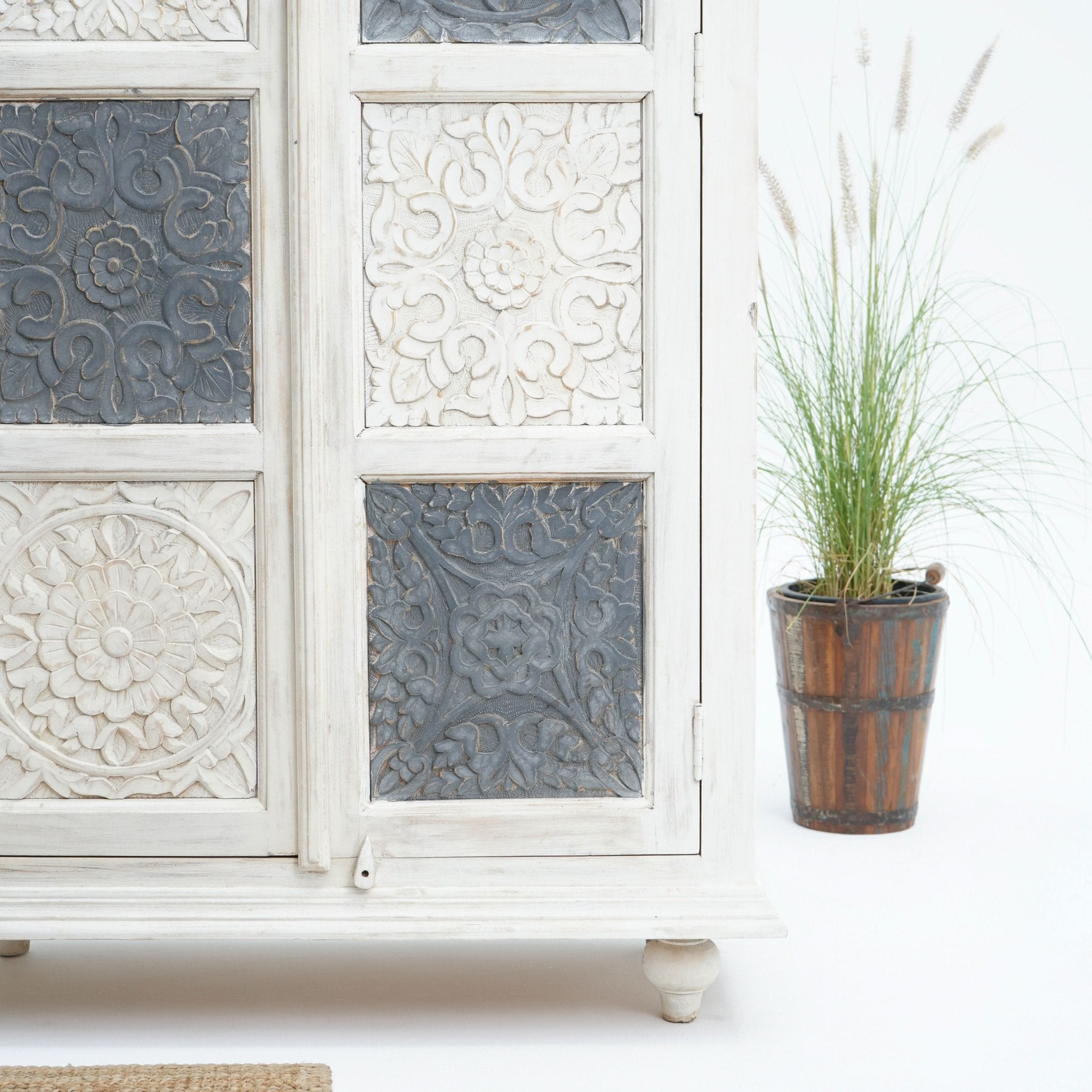 TOWN CHARM TWO DOOR CABINET - Art and craft furniture