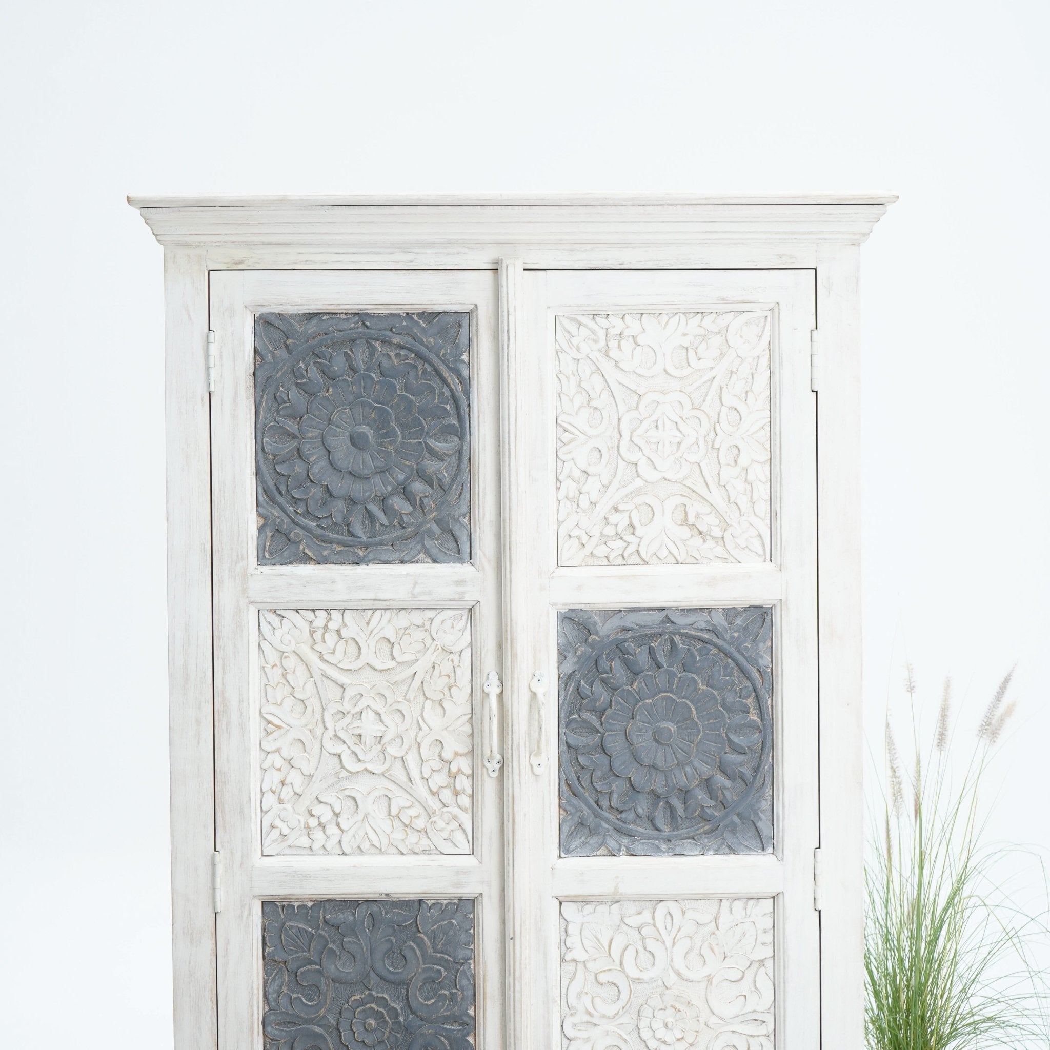 TOWN CHARM TWO DOOR CABINET - Art and craft furniture