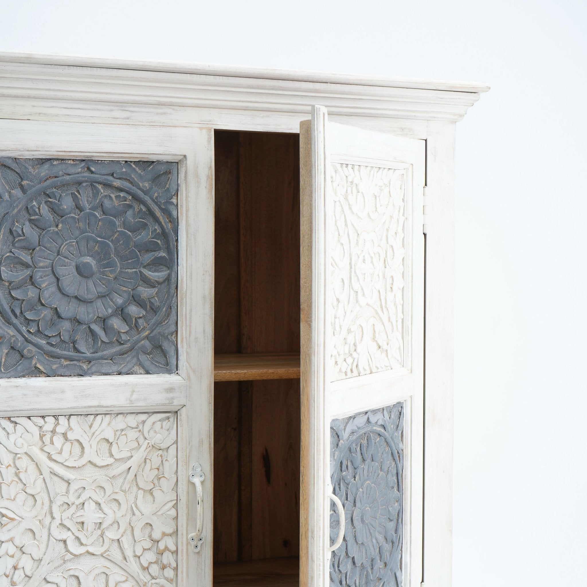 TOWN CHARM TWO DOOR CABINET - Art and craft furniture