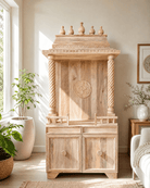 TWO DOOR AND TWO DRAWER TEMPLE - Art and craft furniture