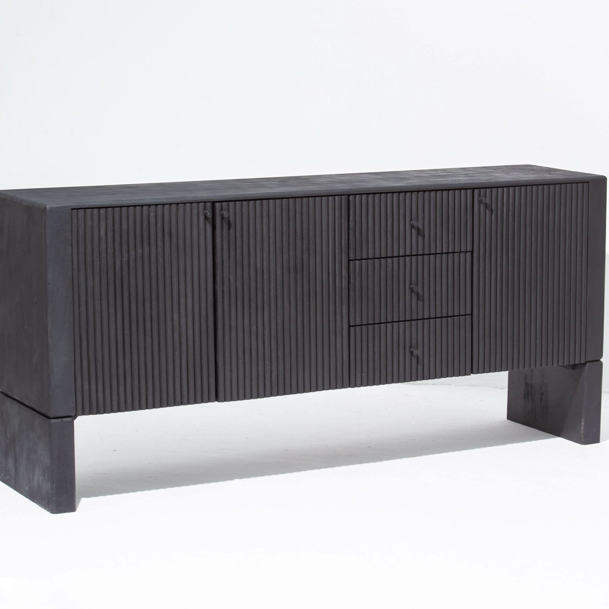 VALENCIA THREE DRAWER THREE DOOR SIDEBOARD - Art and craft furniture