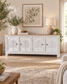 Vantara 4 Door Sideboard - Art and craft furniture
