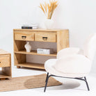 VENEZIA TWO DRAWER WDN CONSOLE TABLE - Art and craft furniture