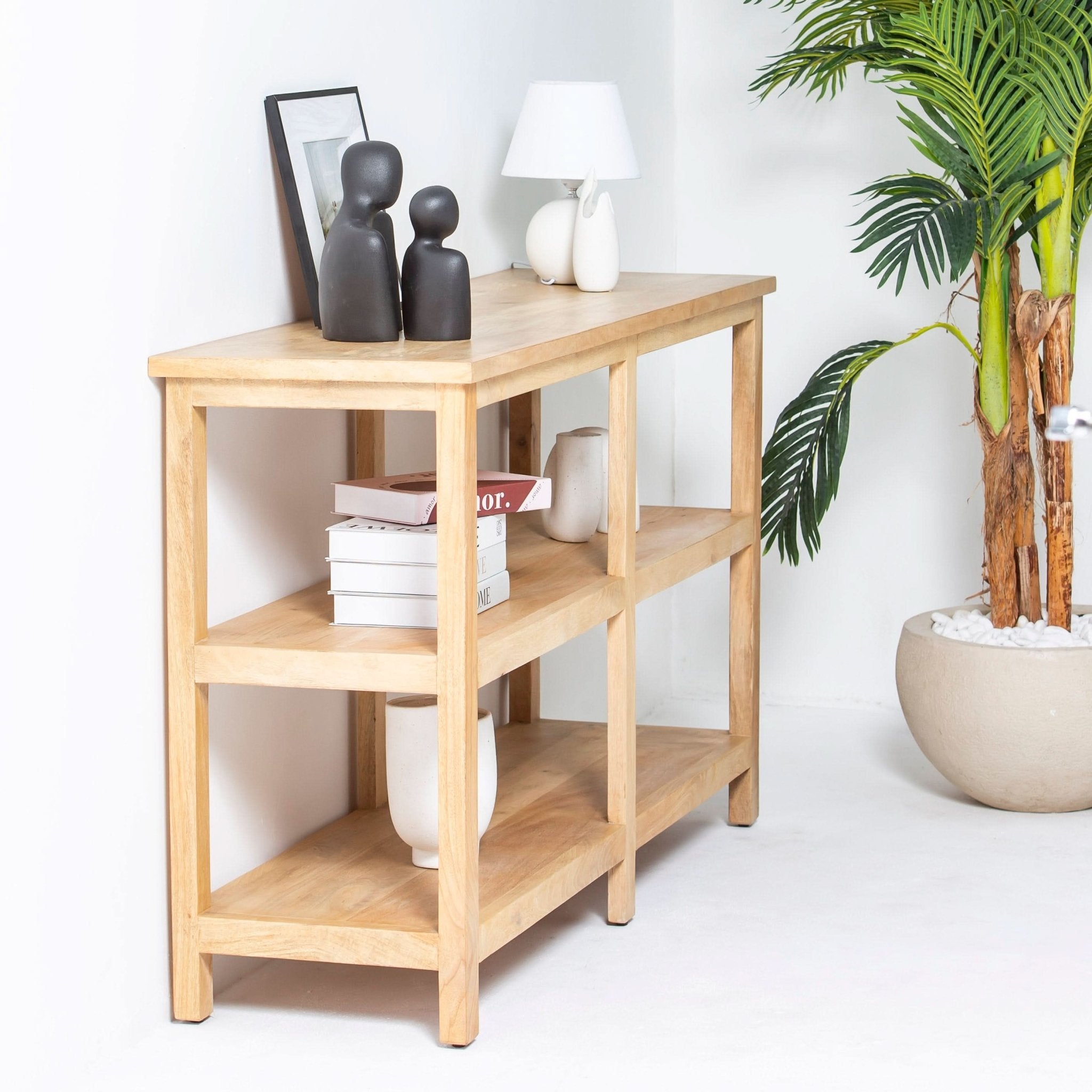 VENEZIA WOODEN CONSOLE TABLE - Art and craft furniture