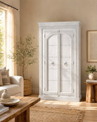 Venzora Grey Two Door Cabinet - Art and craft furniture
