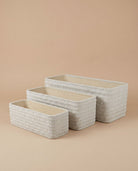 Verde Off White Fiber Cement Pot - Art and craft furniture