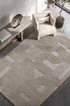 VERNOON HAND TUFTED WOOL CARPET - Art and craft furniture