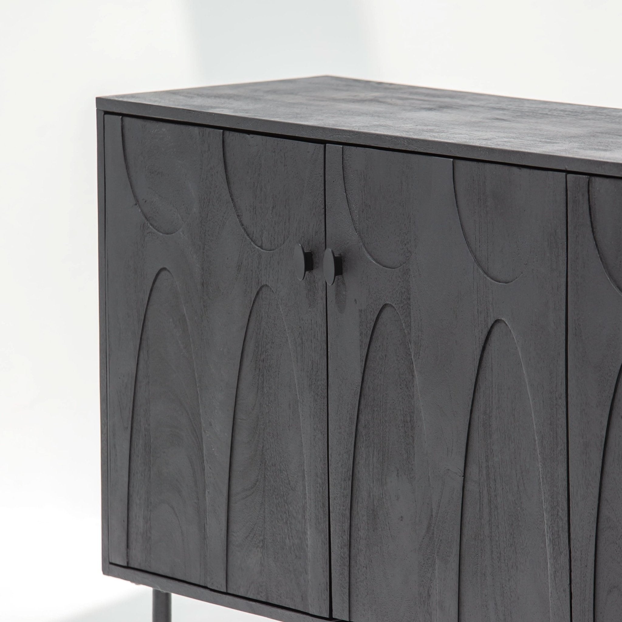 VERVE WOODEN FOUR DOOR SIDEBOARD - Art and craft furniture