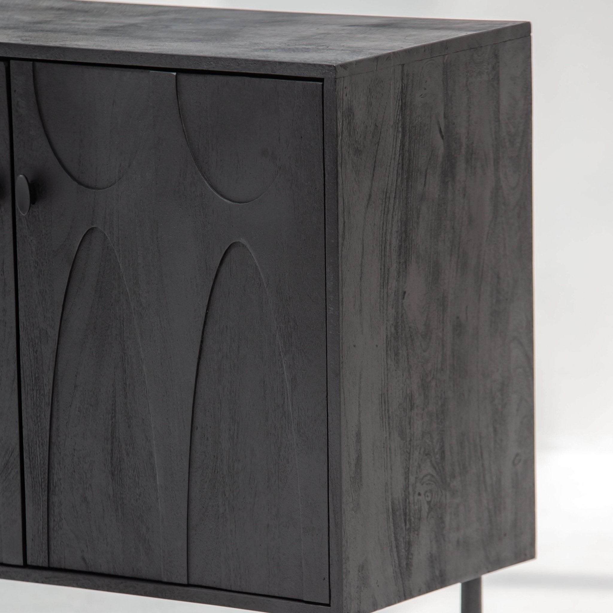 VERVE WOODEN FOUR DOOR SIDEBOARD - Art and craft furniture