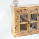 VICTOR HARBOR FOUR GLASS DOOR SIDEBOARD - Art and craft furniture