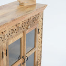 VICTOR HARBOR FOUR GLASS DOOR SIDEBOARD - Art and craft furniture