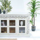VICTOR HARBOR THREE GLASS DOOR SIDEBOARD - Art and craft furniture