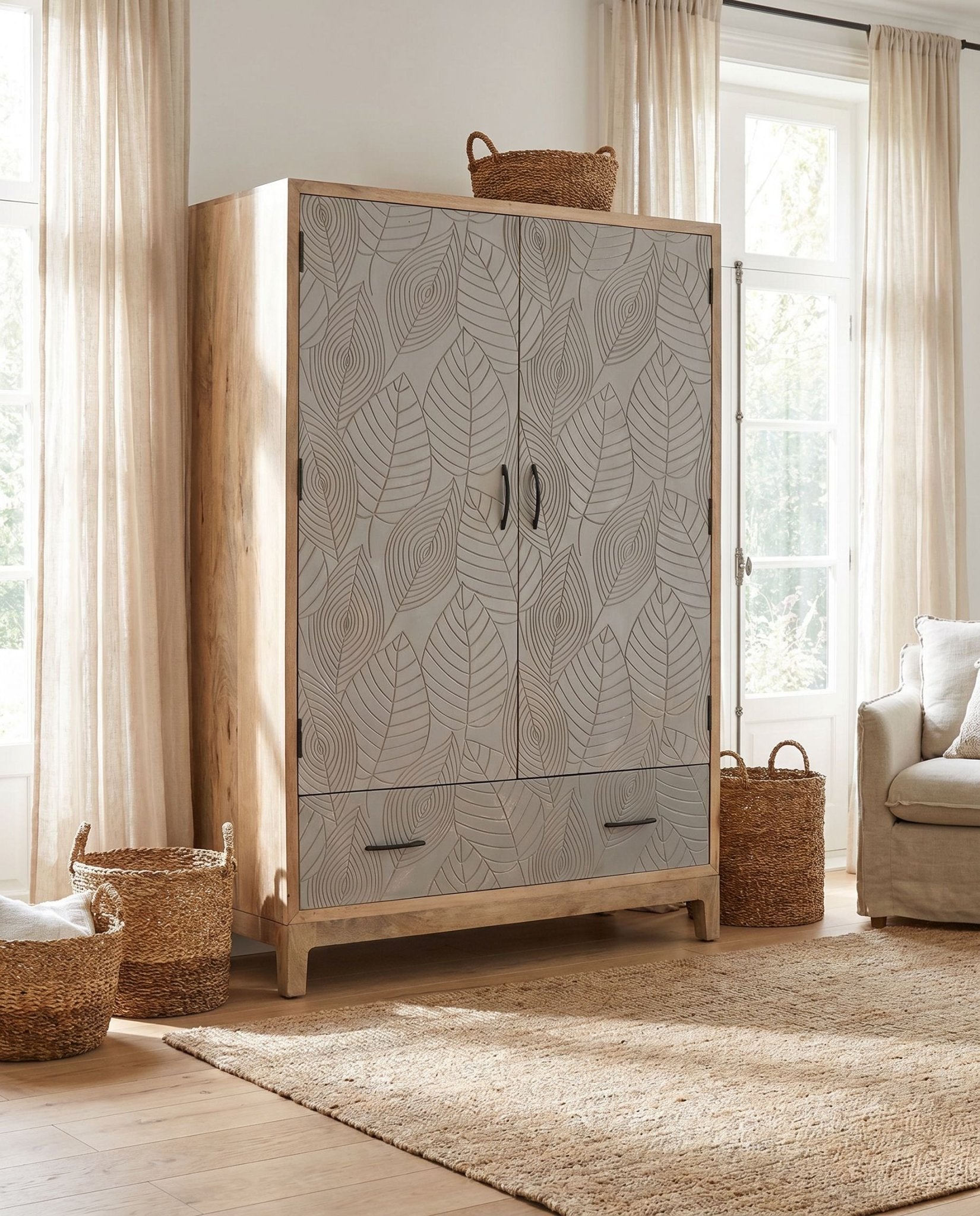 Victoria Wooden Cabinet - Art and craft furniture