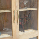 VISION TWO GLASS DOOR CABINET - Art and craft furniture