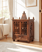 WALL HANGING WOODEN TEMPLE - Art and craft furniture