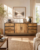 Westlake 6 Drawer 2 Door Sideboard - Art and craft furniture