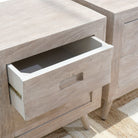 WHISPERING TWO DRAWER BEDSIDE TABLE - Art and craft furniture