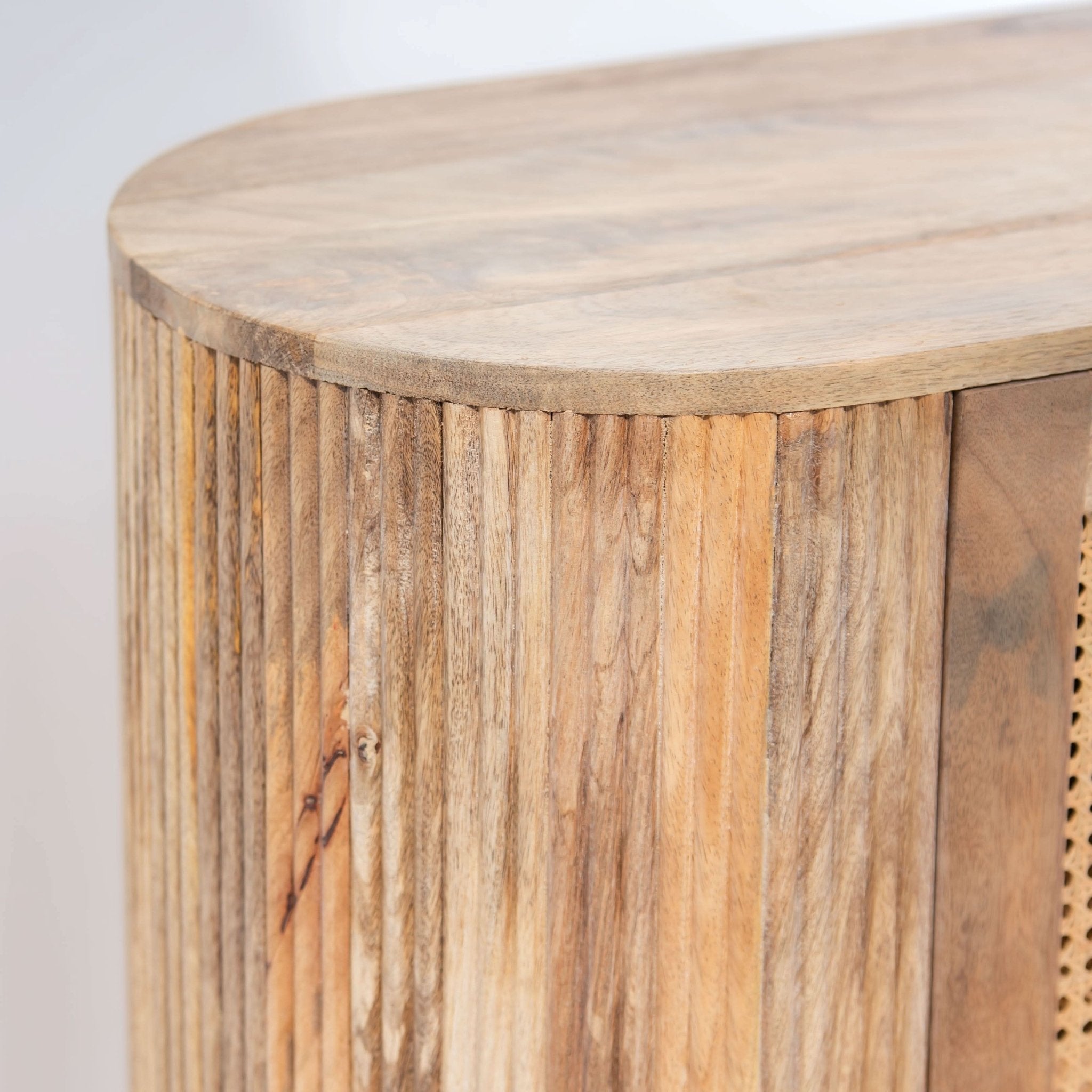 WINDSOR CANE DOOR SIDE BOARD - Art and craft furniture