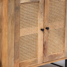 WINDSOR CANE DOOR SIDE BOARD - Art and craft furniture