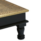 WOODEN BAJOT BRASS FTD - Art and craft furniture