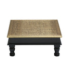 WOODEN BAJOT BRASS FTD - Art and craft furniture