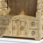 WOODEN CARVING TEMPLE - Art and craft furniture