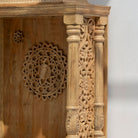 WOODEN CARVING TEMPLE - Art and craft furniture