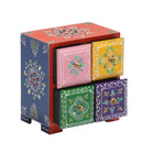 WOODEN CHEST OF DRAWER PAINTING - Art and craft furniture