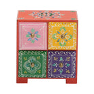 WOODEN CHEST OF DRAWER PAINTING - Art and craft furniture