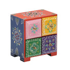 WOODEN CHEST OF DRAWER PAINTING - Art and craft furniture
