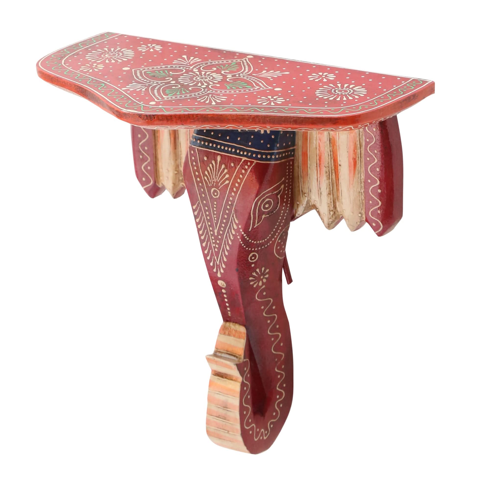WOODEN ELEPHANT BRACKET - Art and craft furniture