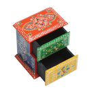 WOODEN STEP 2 DRAW MINI CHEST PAINTING - Art and craft furniture