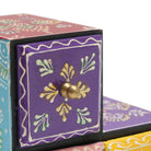 WOODEN THREE STEP CHEST OF DRAWER PAINTING - Art and craft furniture