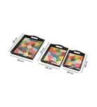 WOODEN TRAY SET OF THREE - Art and craft furniture