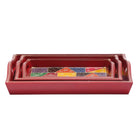 WOODEN TRAY SET OF THREE - Art and craft furniture