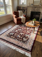 Zarin Burgandy Red Carpet - Art and craft furniture