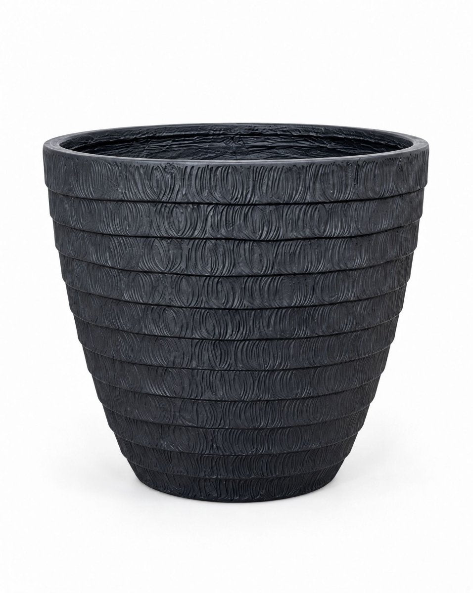 Zerra Black planter - Art and craft furniture