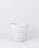 Zerra White Planter - Art and craft furniture