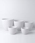 Zerra White Planter - Art and craft furniture