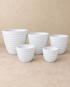 Zerra White Planter - Art and craft furniture