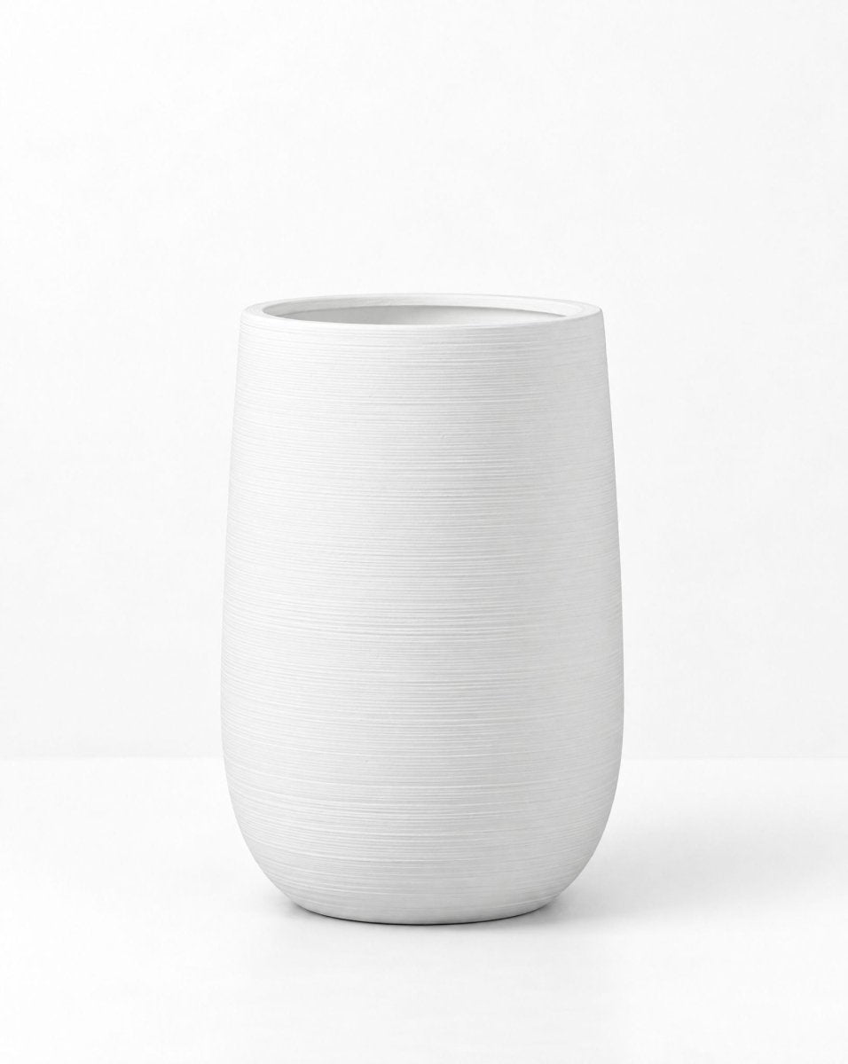 Zylen White Pot - Art and craft furniture