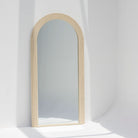 Zyra White MIrror Frame - Art and craft furniture